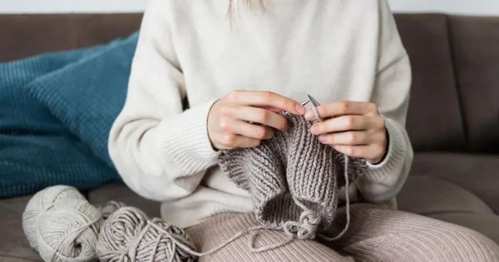 Crochet Knit Sweater