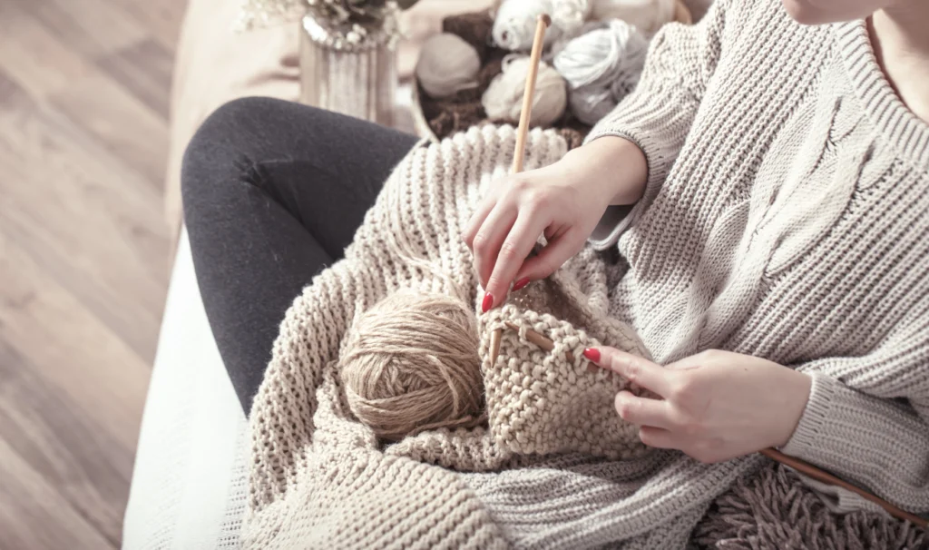 Crochet Knit Sweater