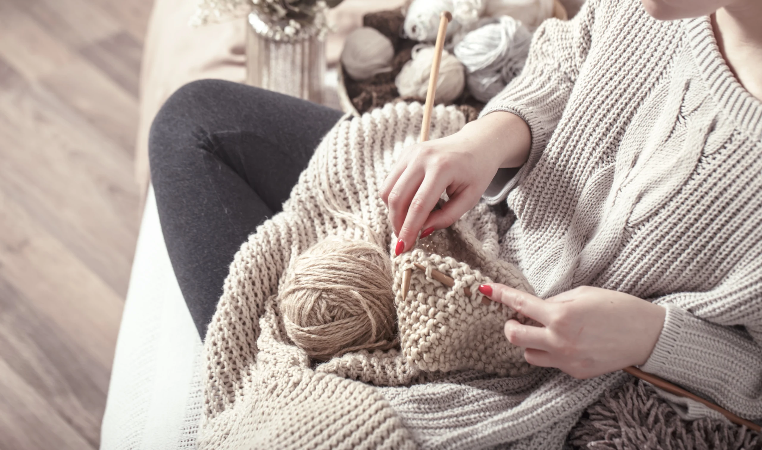 Crochet Knit Sweater
