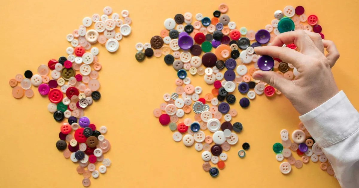 Recycled Button Crafts